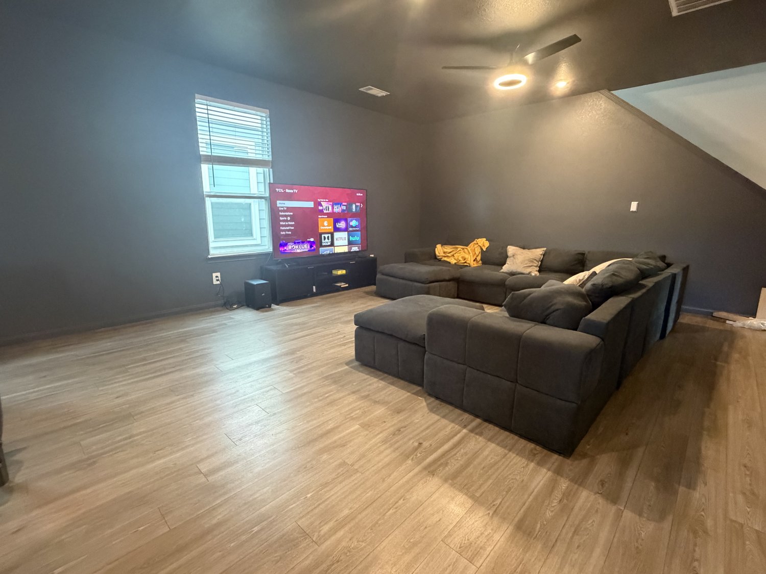 Furnished shared living room